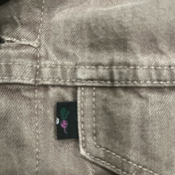 [M]Levi Strauss Brown Vintage Fit Denim Jean Trucker Jacket - Picture 5 of 9